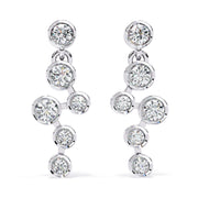 Bezel Dangle Earring DAFA1372
